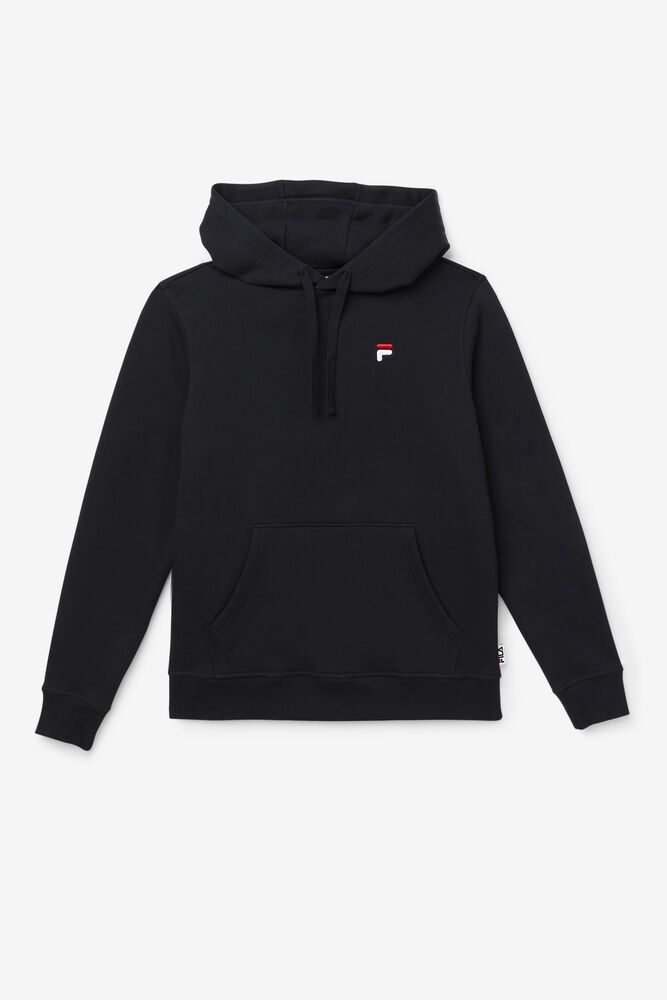 Fila Hoodie Mens Black Godfrey - Ireland 78915-XZIJ